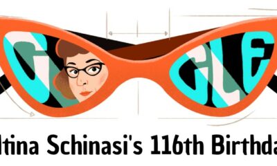 Altina Schinasi 116th Birthday Google Doodle