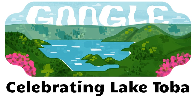 Celebrating Lake Toba Google Doodle