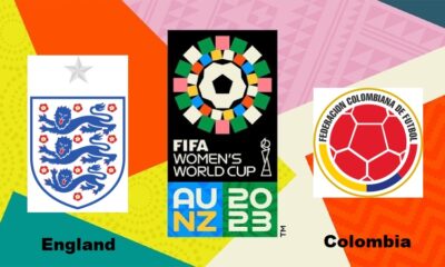 England vs Colombia, 2023 FIFA Women’s World Cup