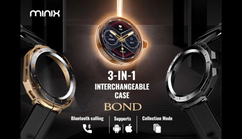 Minix Bond Smartwatch Where Innovation Meets Personalized Elegance
