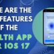 These are the New Features of the Health App for iOS 17