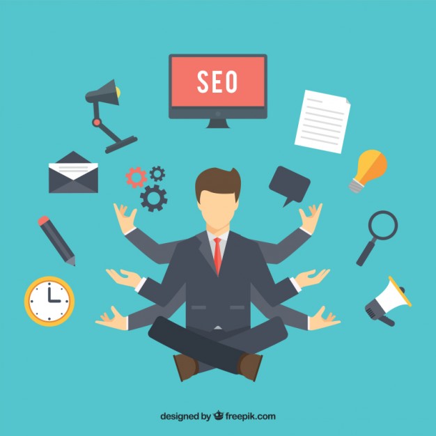 seo consultant free vector