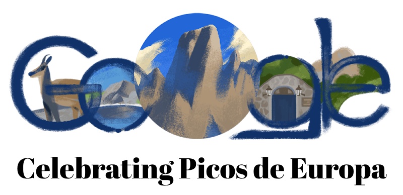 Celebrating Picos de Europa Google Doodle