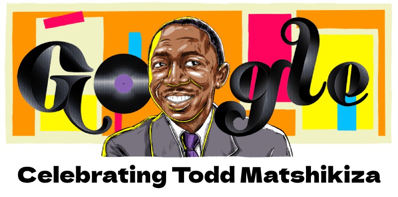Google Doodle Celebrating Todd Matshikiza