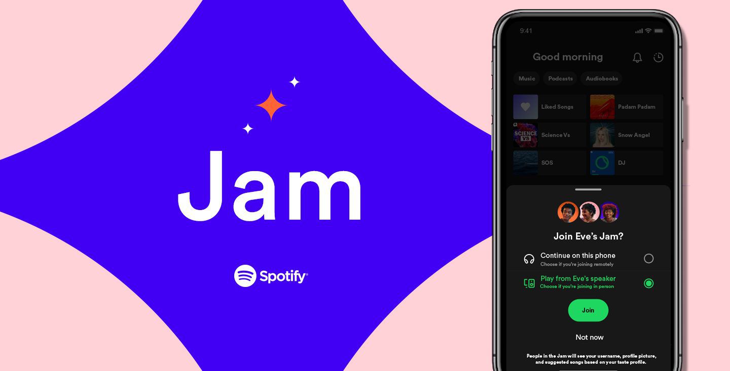 How Jam Works Spotify's New Social Listening Feature, a DJ with Your 32 Friends