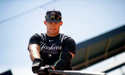 Jasson Domínguez becomes the youngest Yankee to hit a home run in his opening at bat