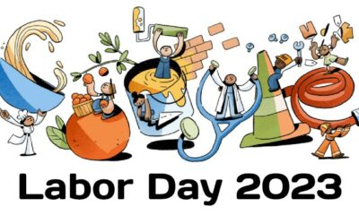 Labor Day 2023 Google Doodle