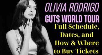 Olivia Rodrigo’s GUTS World Tour 2024: Full Schedule, Dates, and How & Where to Buy Tickets