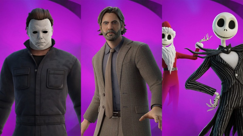 Alan Wake, Michael Myers, Jack Skellington, and Wood Stake Shotgun are now included in Fortnite's Fortnitemares 2023 update