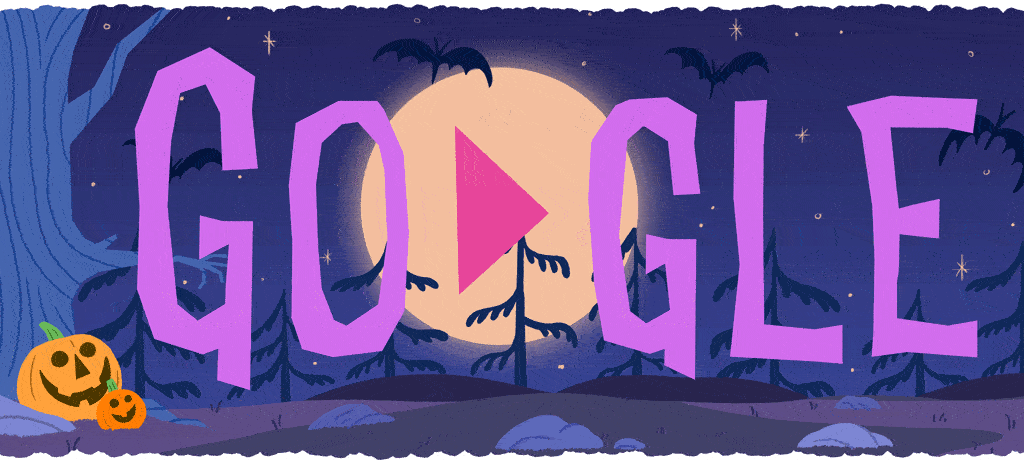 Halloween Google Doodle 2023 Easter Eggs