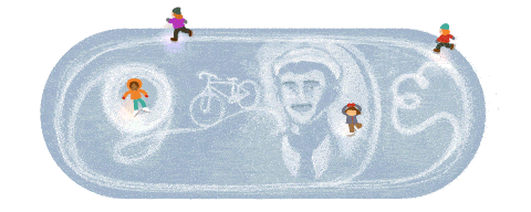 Jaap Eden 150th Birthday Google Doodle