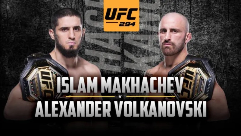 UFC 294 Charles Oliveira is Replaced by Alexander Volkanovski for the Lightweight Title Rematch against Islam Makhachev