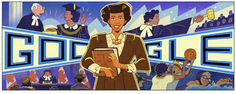 Violet King Henry 94th Birthday Google Doodle