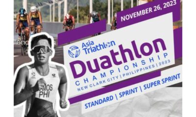 Asian Duathlon Championships set on November 26 at the New Clark City in Tarlac