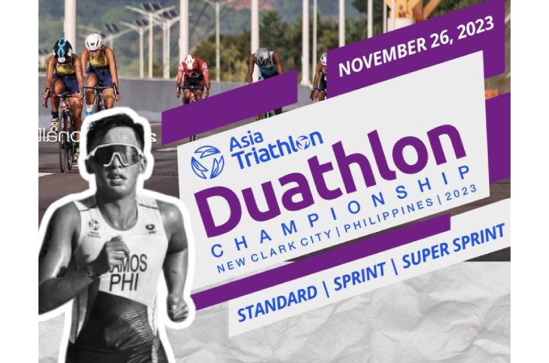 Asian Duathlon Championships set on November 26 at the New Clark City in Tarlac