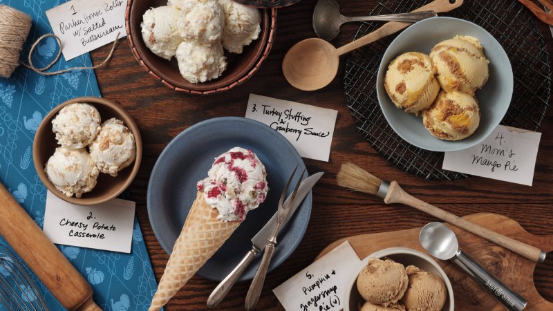 Release of the infamous five course Thanksgiving menu by Salt & Straw