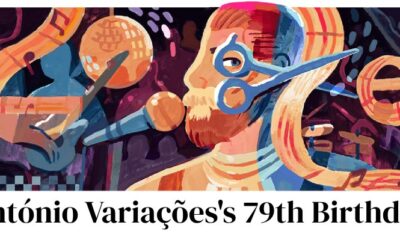Antonio Variações 79th Birthday Google Doodle