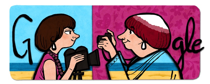 Celebrating Agnes Varda Google Doodle 1