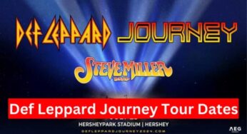 Journey and Def Leppard’s Upcoming Tour Dates
