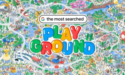 Play the Google Doodle game and explore the most searched playground in celebration of Googles 25th anniversary