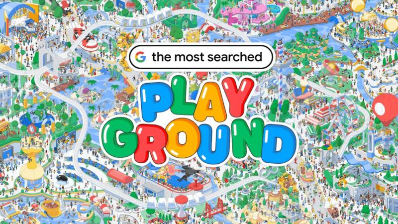 Play the Google Doodle game and explore the most searched playground in celebration of Googles 25th anniversary