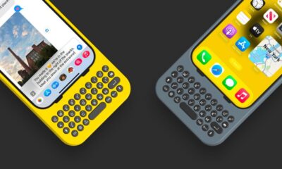 A physical QWERTY keyboard for the iPhone Pro models is released by Clicks