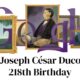 Louis Joseph César Ducornet 218th Birthday Google Doodle