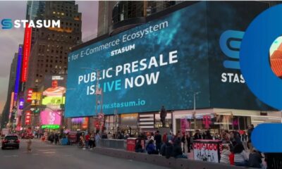 Stasum Token (STM) Unleashes Excitement Striking Time Square Announcement Marks Public Presale Launch