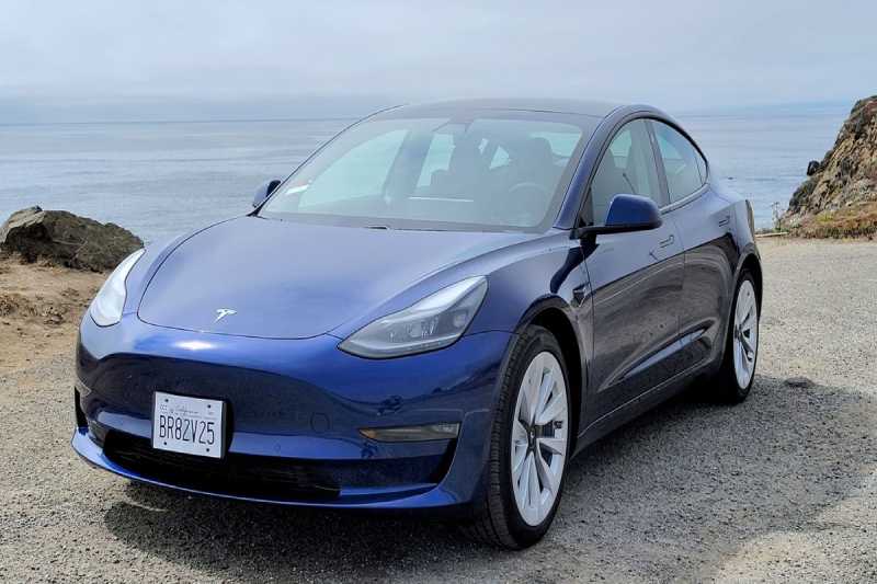 The updated Model 3 is released by Tesla in North America