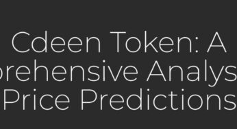Cdeen Token: Pioneering the Global Frontier as the Premier Blockchain-Powered Open-Source Purchasing Platform – “Cdeen Token: Redefining Blockchain Payments with Innovative Features