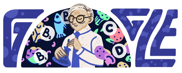 Casimir Funk 140th Birthday Google Doodle 1