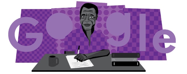 Celebrating James Baldwin Google Doodle