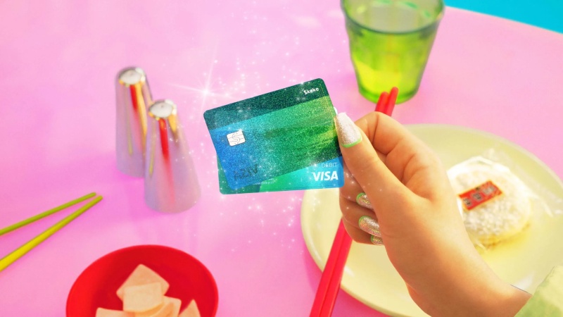 Cash App Glitter Card