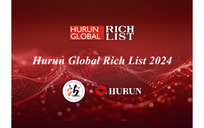 Hurun Global Rich List 2024 Top 10 Wealth Magnates and Biggest Wealth Gainers