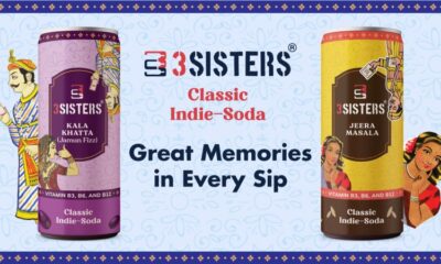 Adhar Beverages Launches 3Sisters Classic Indie Soda Redefining Refreshment with Indian Flavors