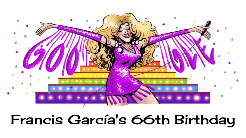 Francis García 66th Birthday Google Doodle