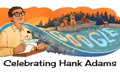 Celebrating Hank Adams Google Doodle