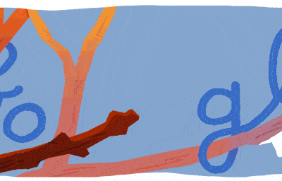 Celebrating Cherry Blossom Season Google Doodle