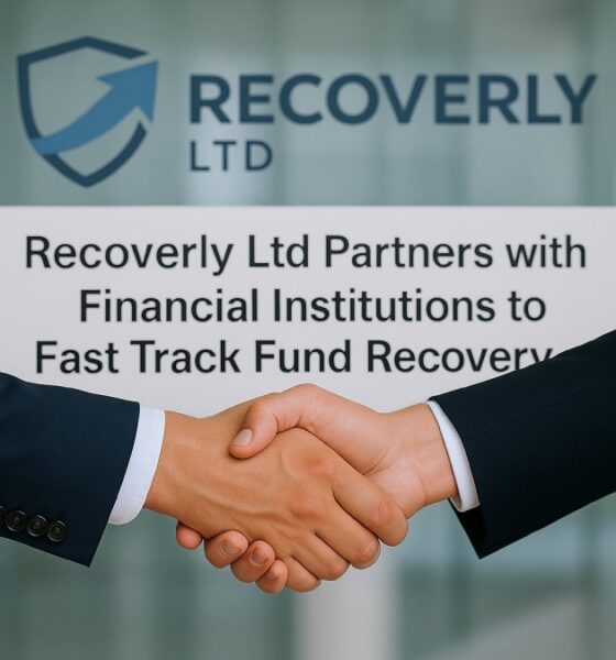 Recoverly Ltd Partners with Financial Institutions to Fast Track Fund Recovery