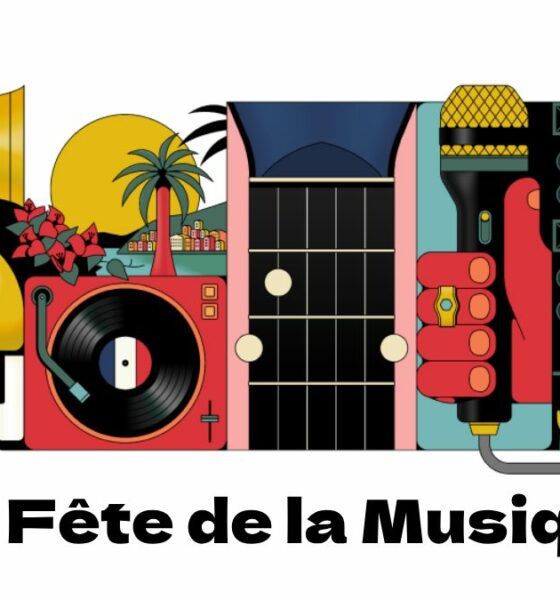 La Fête de la Musique Google Doodle