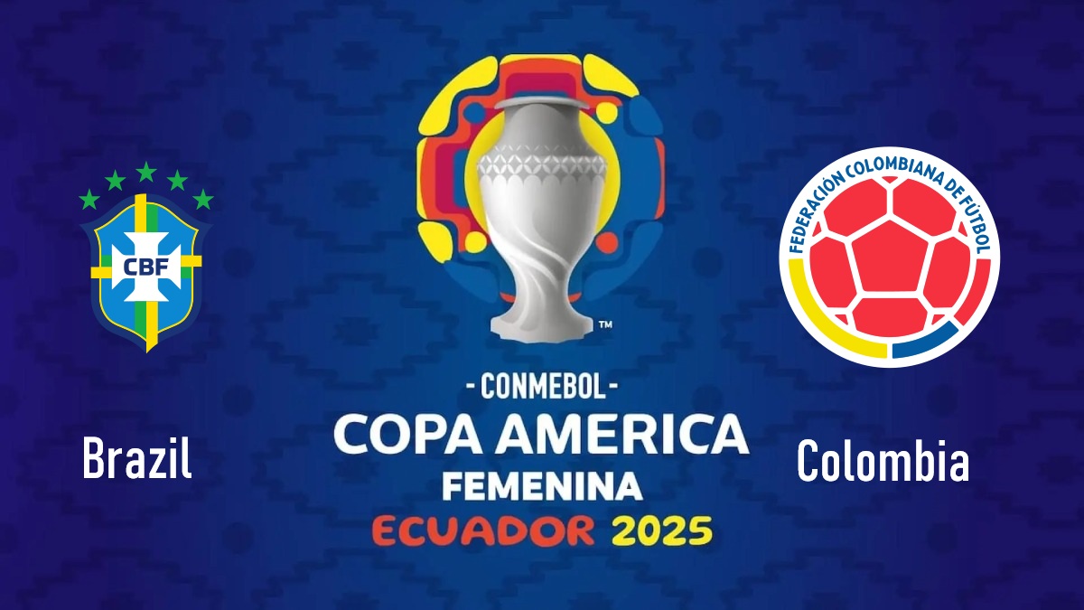 Brazil vs Colombia, Copa América Femenina 2025