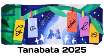 Google Doodle Celebrates Tanabata 2025, the Star Festival in Japan
