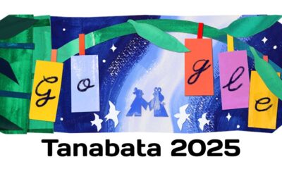 Tanabata 2025 Google Doodle