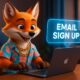 Zero Friction Onboarding How FoxyBank’s Email Only Sign Up Targets Mass Adoption