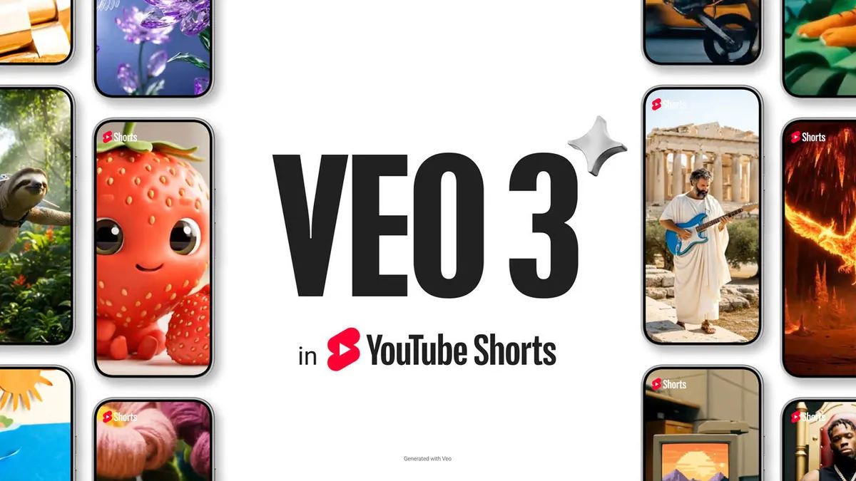 YouTube Expands AI Tools with Veo 3 and Edit with AI Features