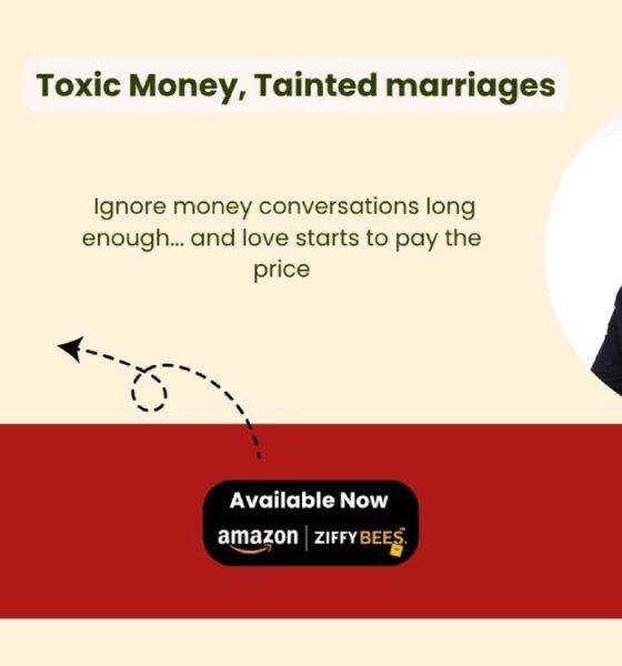 Amar Khanna Launches “Toxic Money, Tainted Marriages”  Published by Clever Fox Publishing