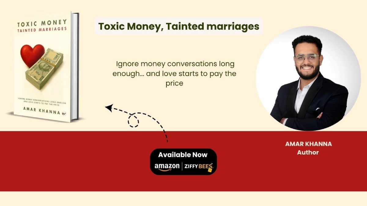 Amar Khanna Launches “Toxic Money, Tainted Marriages” Published by Clever Fox Publishing