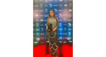 Sana Raees Khan Honoured with “Influential Leader – Pride of Maharashtra” Award