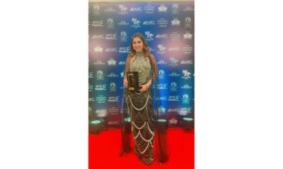 Sana Raees Khan Honoured with “Influential Leader – Pride of Maharashtra” Award