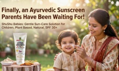 Ayurvedic Sunscreen Parents Have Been Waiting For; ShuShu Babies Gentle Sun Care Solution for Children
